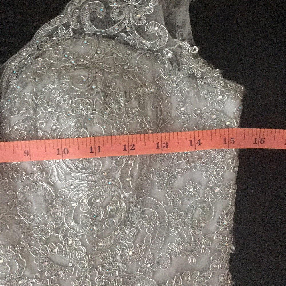 Silver Party Dress - Picture 10 of 11